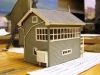SAR style cabin HO scale scratchbuilt by Vic Kollosche