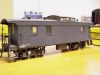 Webb Caboose 4360, 4mm scale scratchbuilt acrylic & styrene 